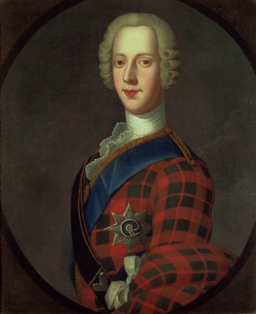 Prince Charles Edward Stuart (Bonnie Prince Charlie, 1720-88) - Robert Strange