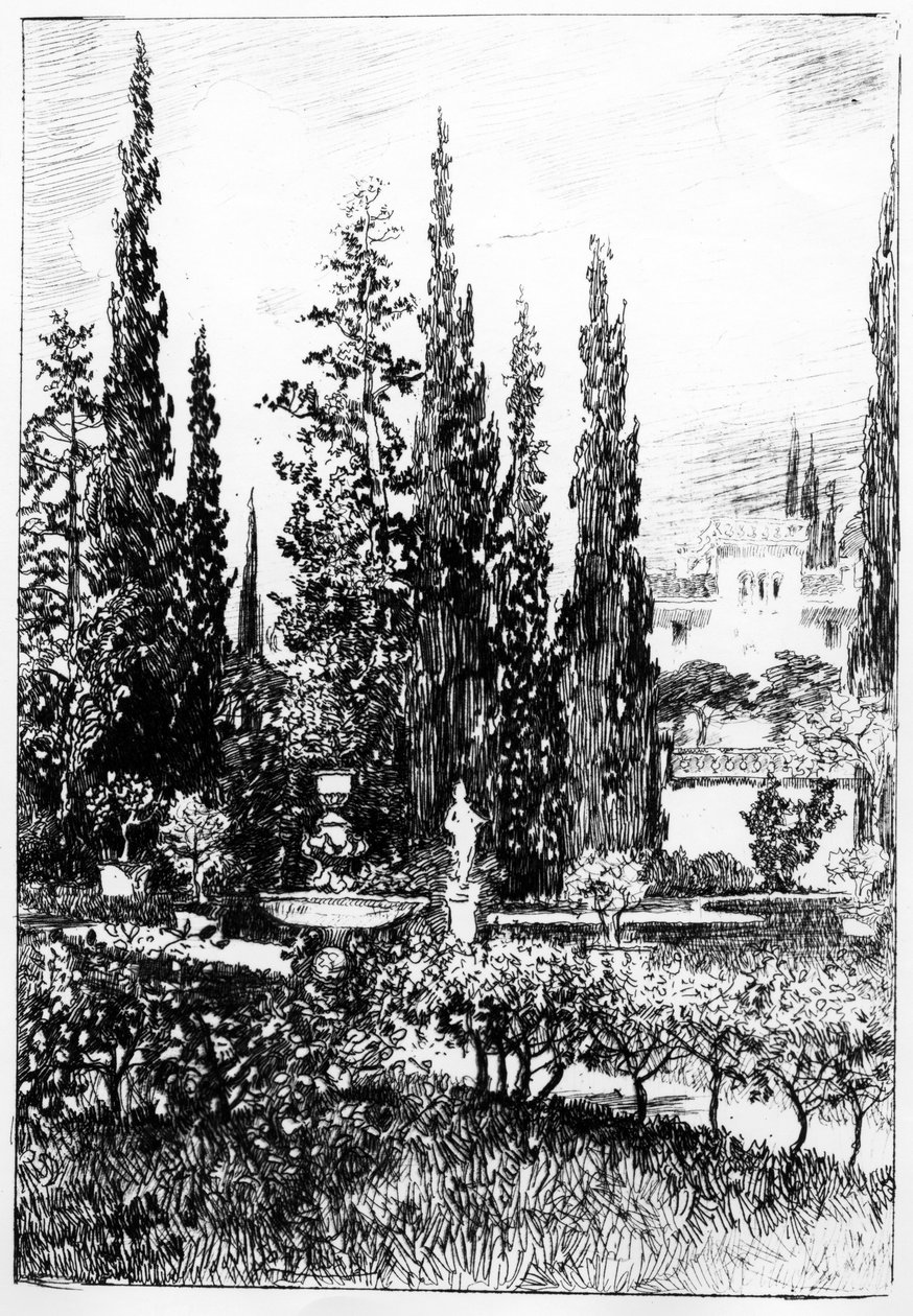 Le Jardin paysager, illustration de l