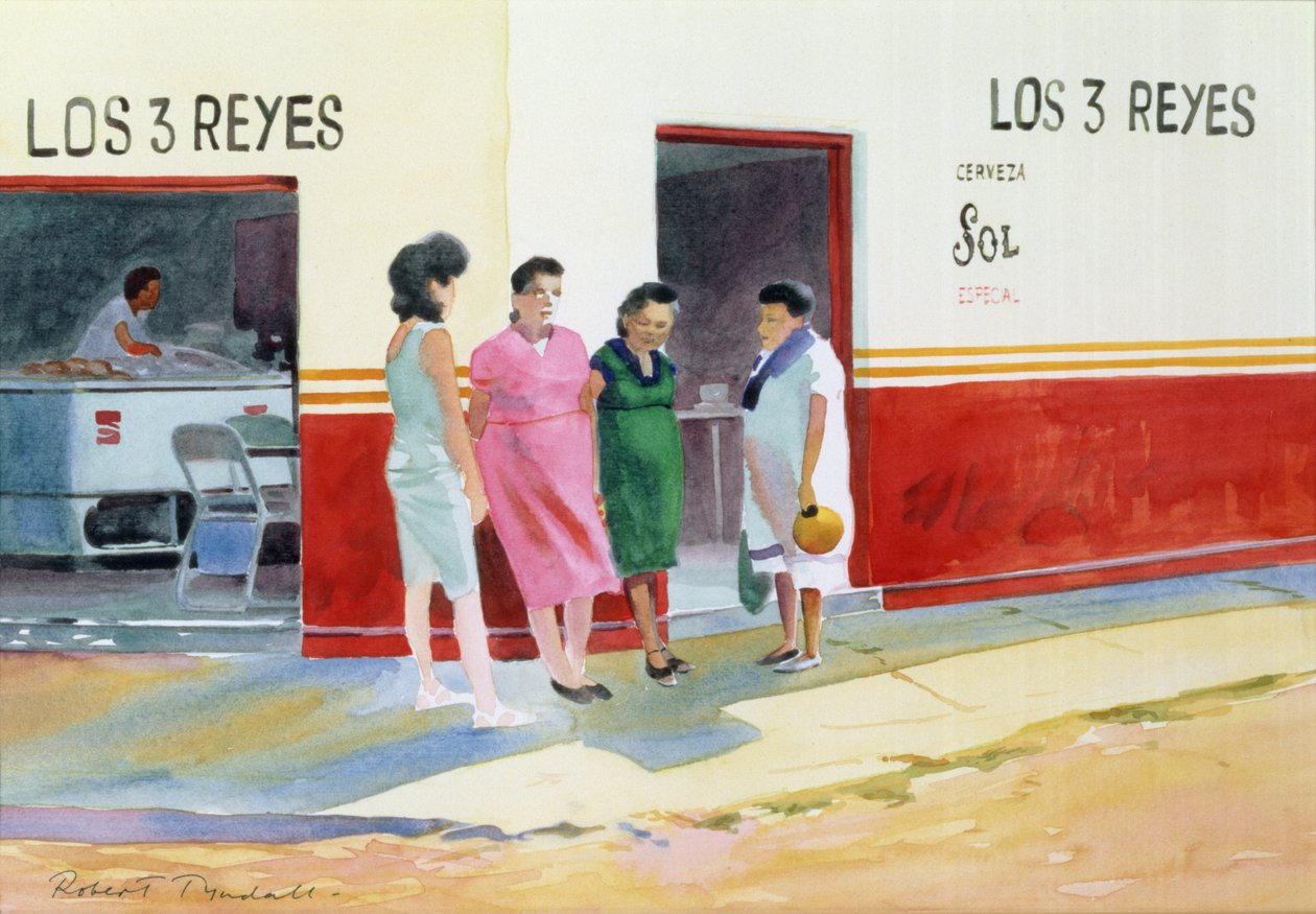 Conversation, Yucatán, Mexique - Robert Tyndall