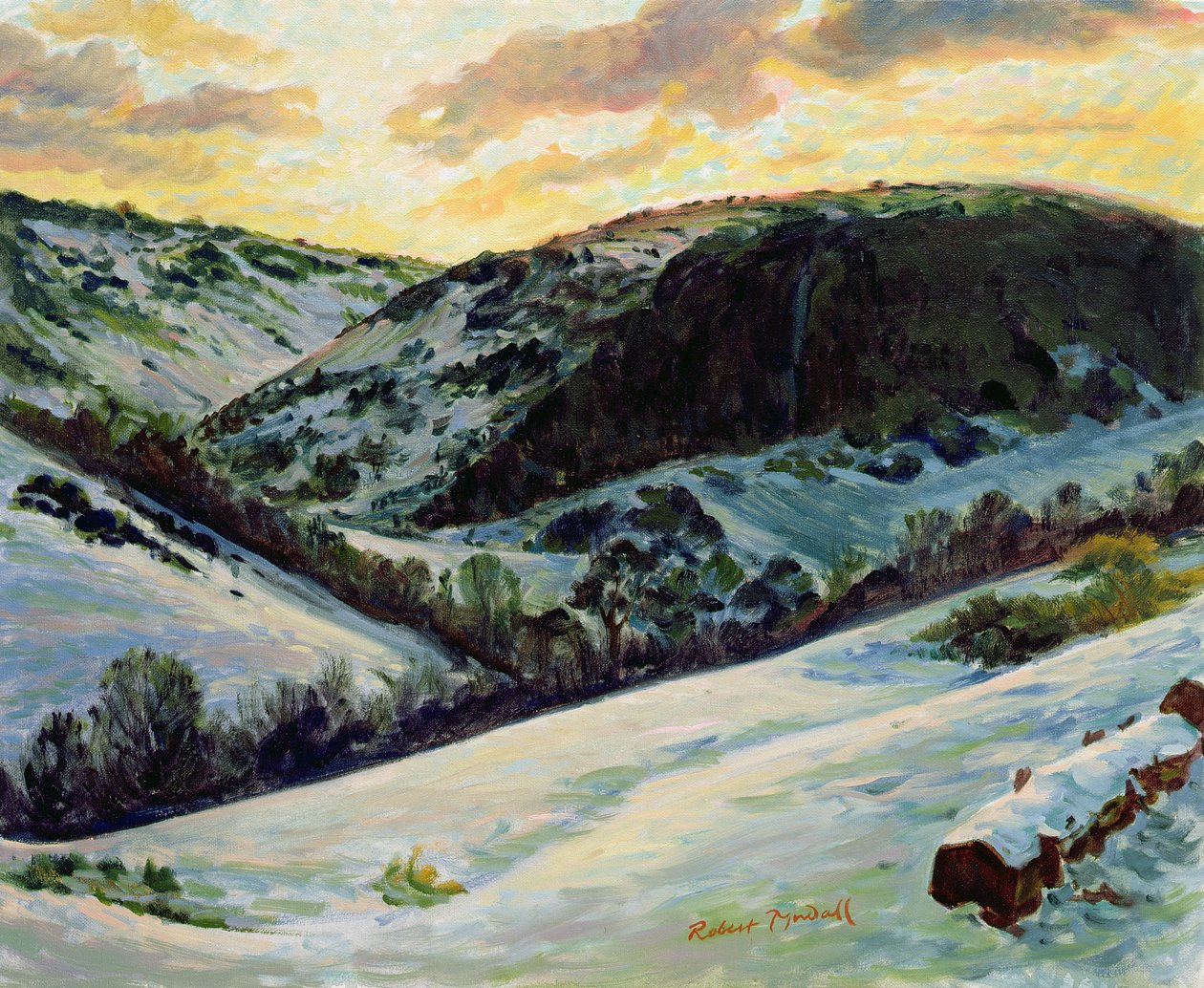 Le Dyke du Diable en hiver, 1996 - Robert Tyndall