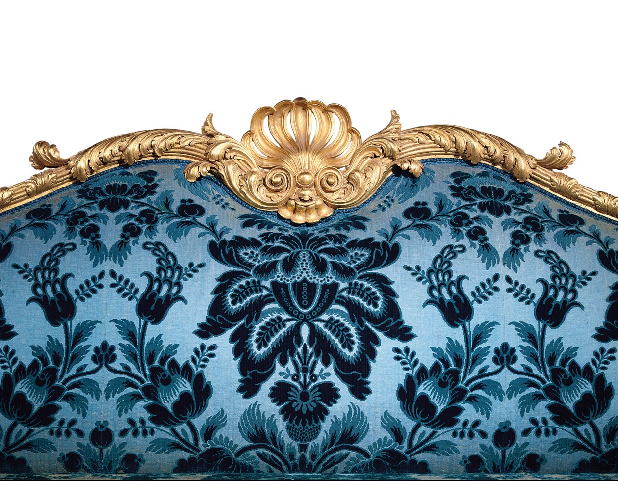 Un canapé en bois doré George III - Robert Adam