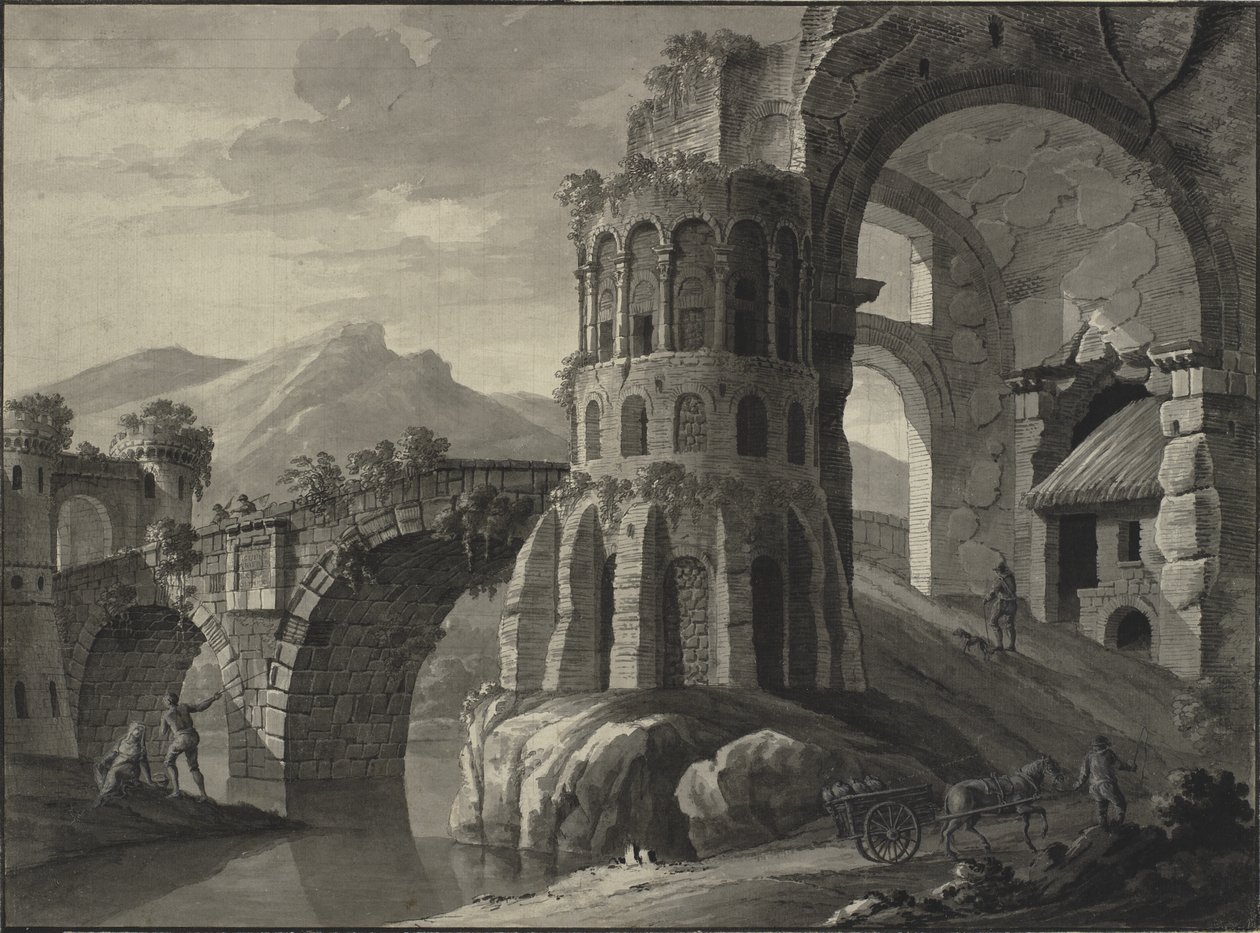 Fantaisie architecturale. Ruine d