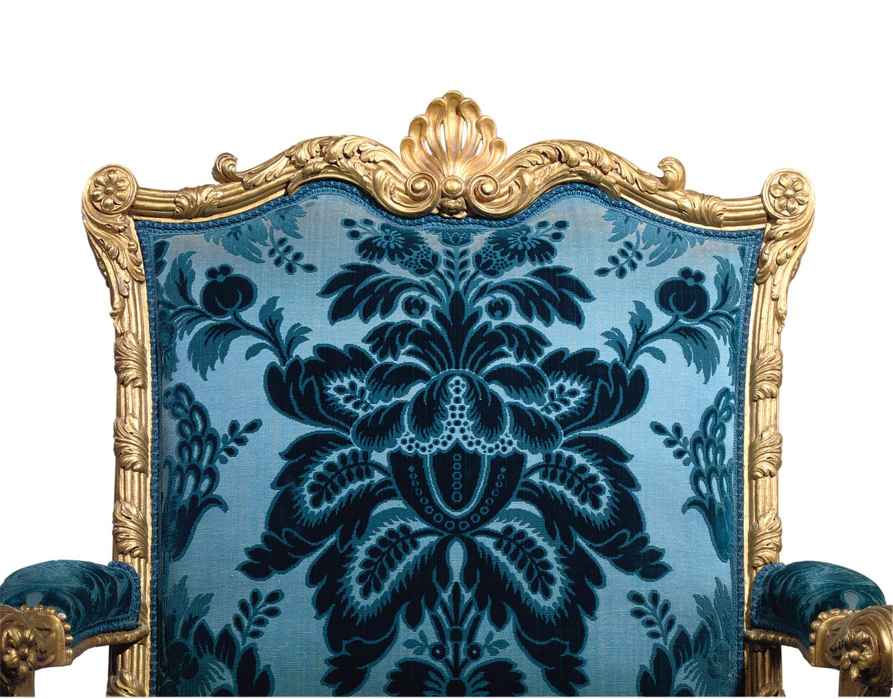 Une paire de fauteuils dorés George III - Robert Adam