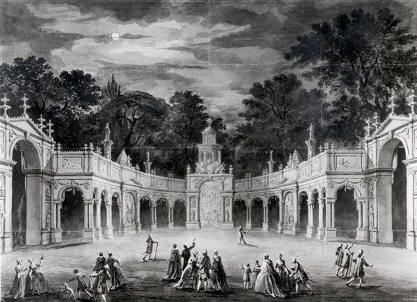Les illuminations à Buckingham House pour célébrer l