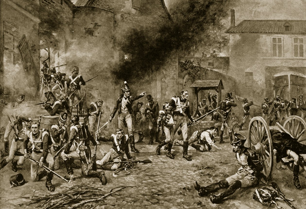 La défense de Hougoumont, 18 juin 1815 - Robert Alexander Hillingford