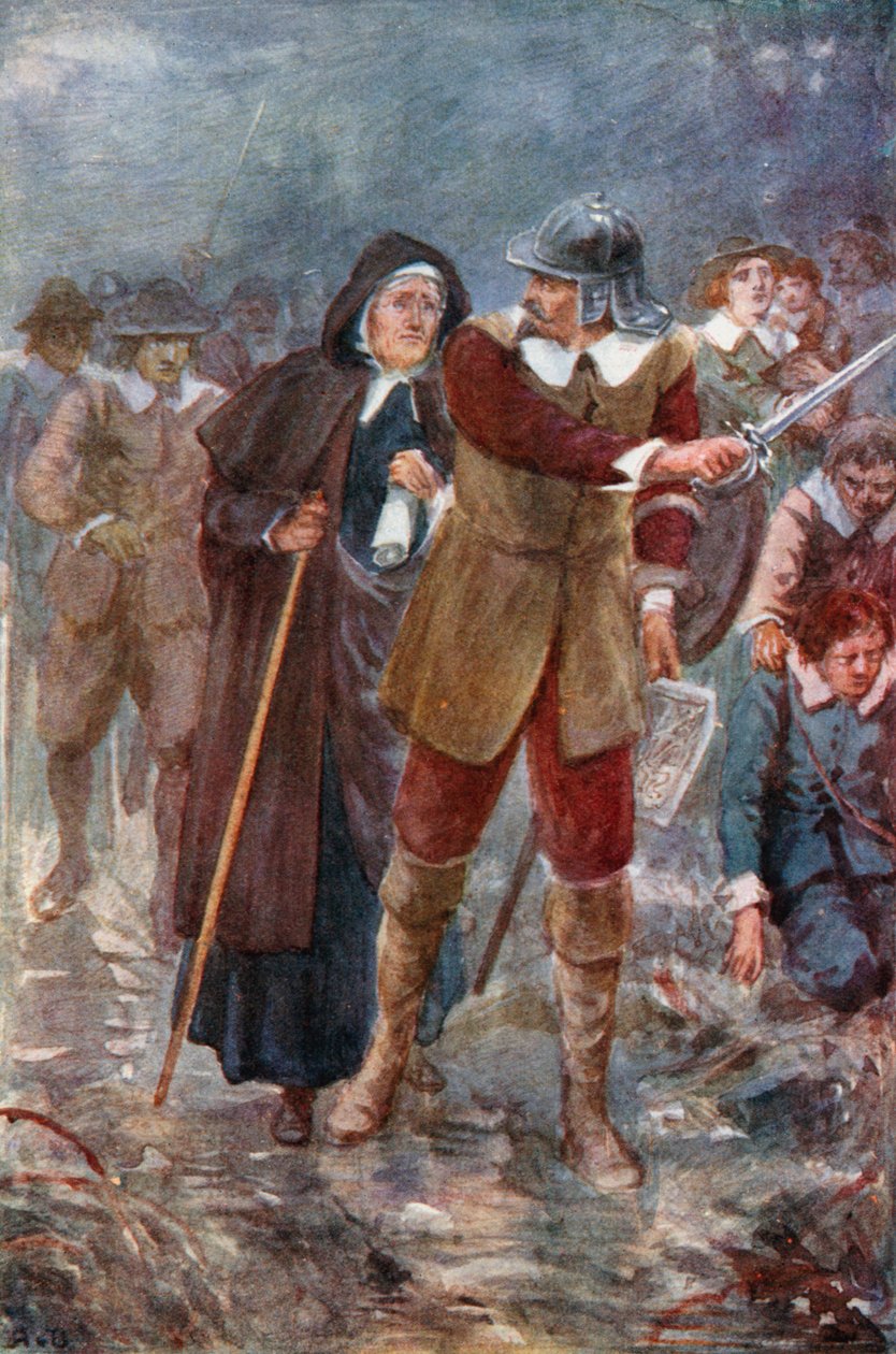 Les pèlerins de la terre enchantée (lithographie couleur) - Robert Ambrose (after) Dudley