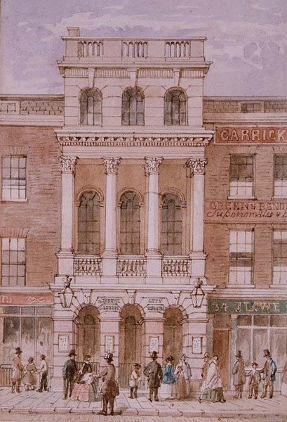 Théâtre de la Cité de Londres, Bishopsgate - Robert Blemell (attr. to) Schnebbelie