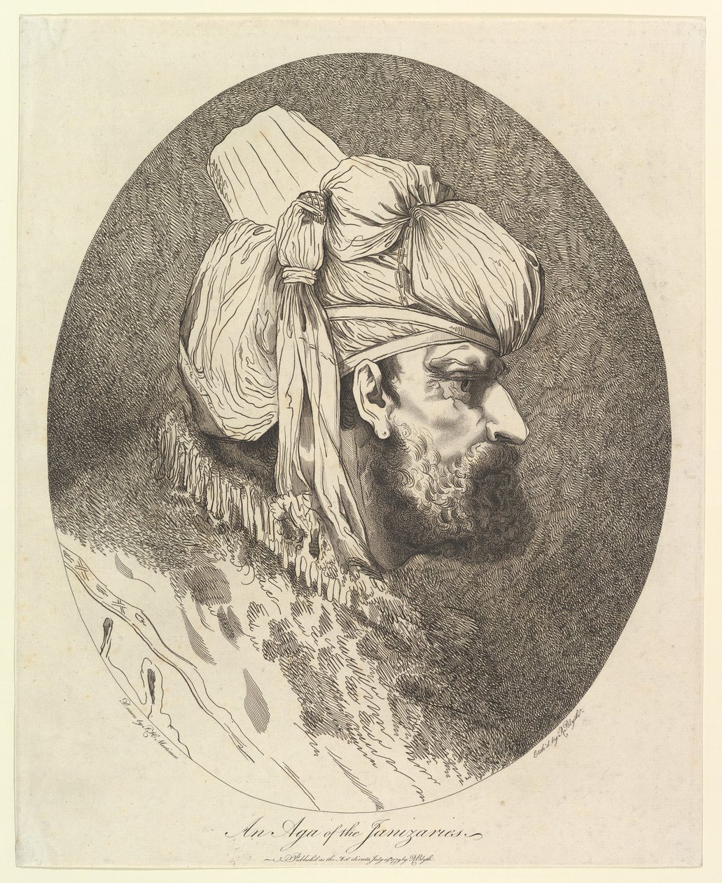 Un Aga des Janissaires, 19 juillet 1779 - Robert Blyth
