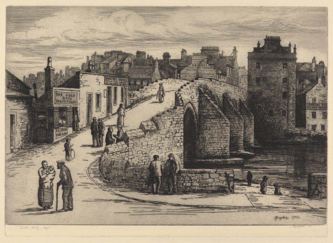 Auld Brig, Ayr - Robert Bryden