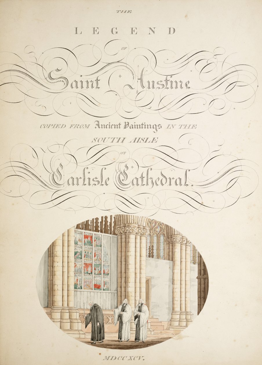 Les antiquités de la cathédrale Sainte-Marie de Carlisle, dessinées par Robert Carlile, 1795 - Robert Carlile