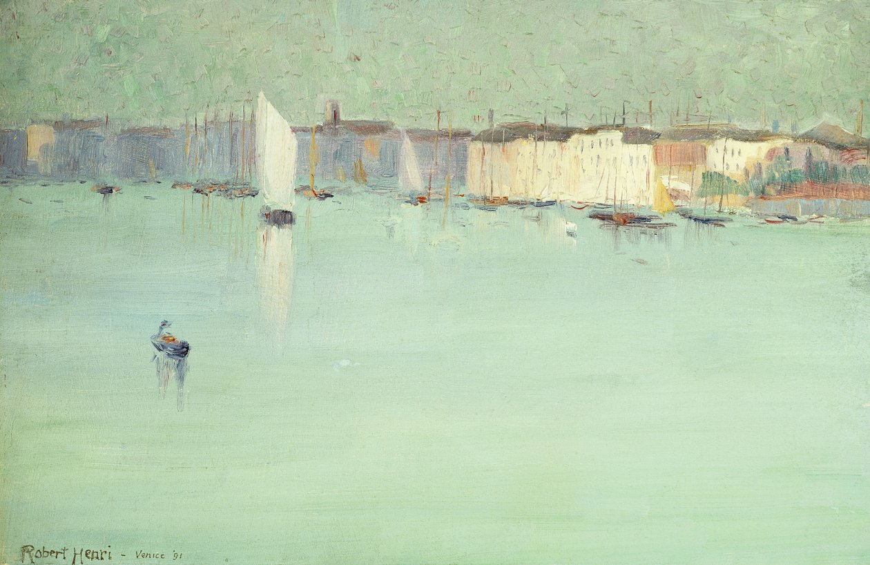 Tôt le matin, Venise, 1891 - Robert Cozad Henri