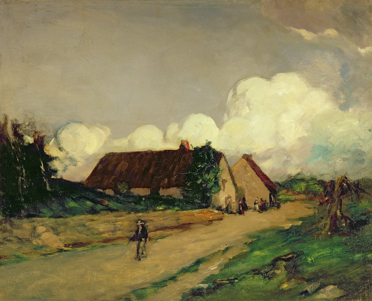Vieilles fermes bretonnes - Robert Cozad Henri
