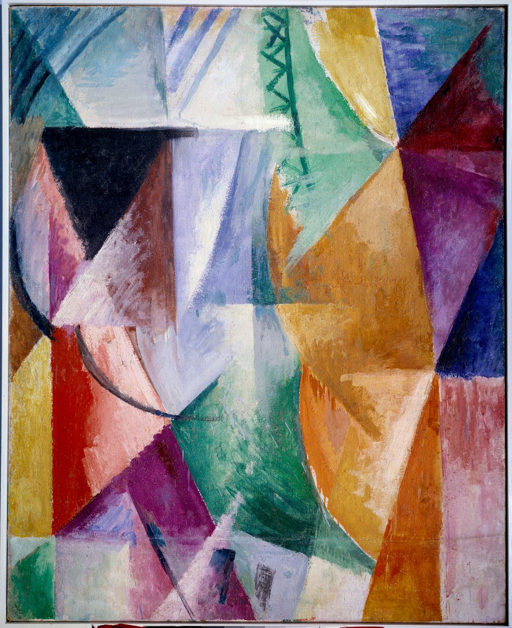 Une fenêtre ou design pour trois fenêtres - Robert Delaunay