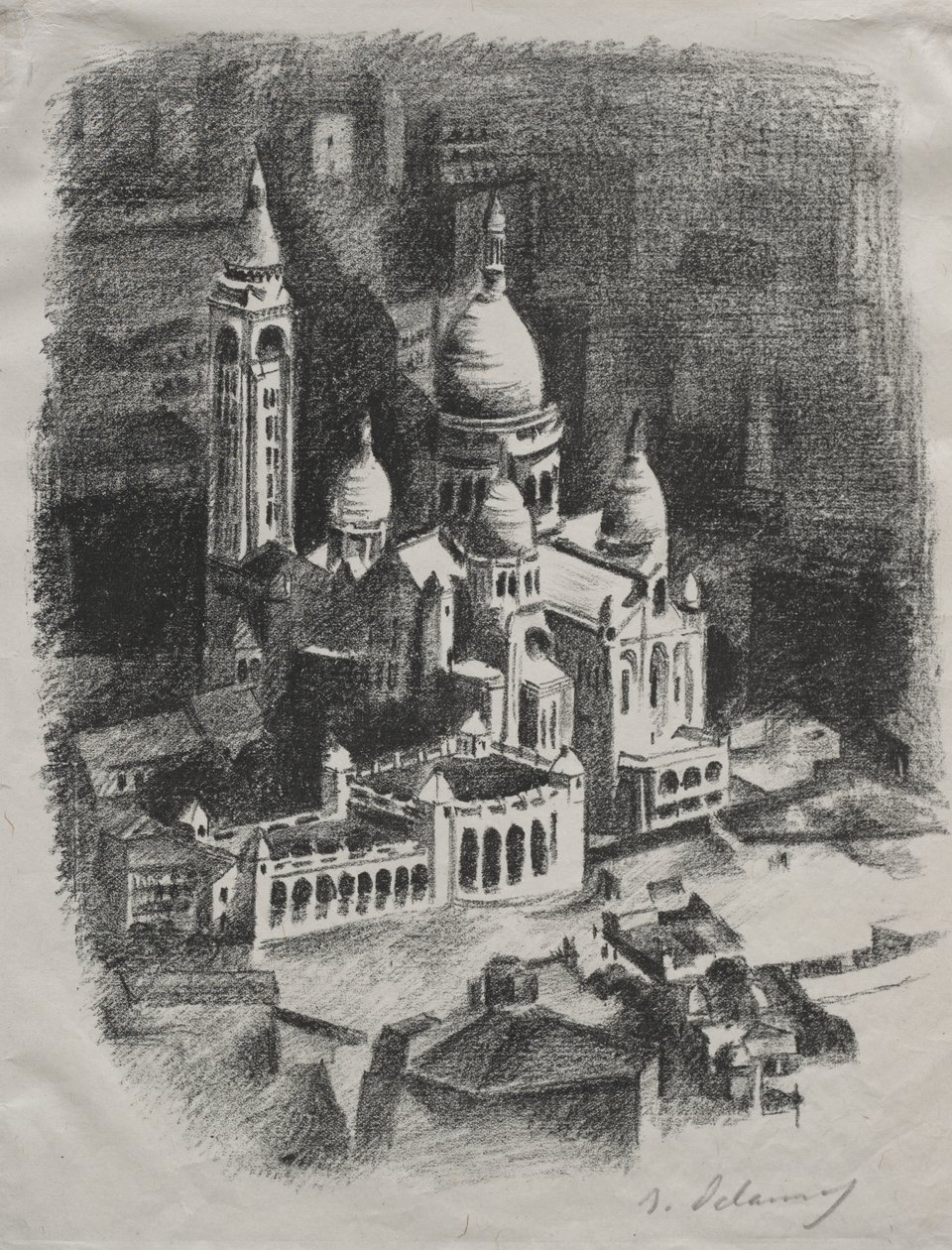 Allo Paris : Frontispice du livre - Robert Delaunay