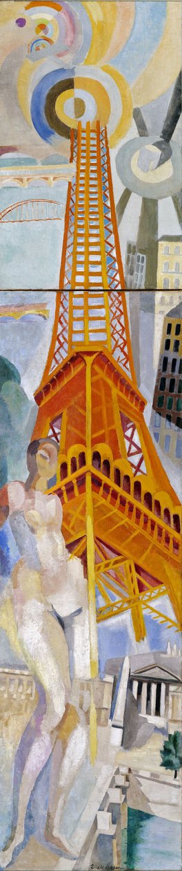 La Ville de Paris, la Femme et la Tour Eiffel, 1925 - Robert Delaunay
