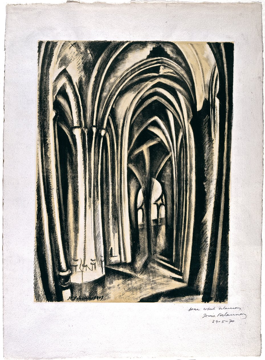 Saint Séverin - Robert Delaunay