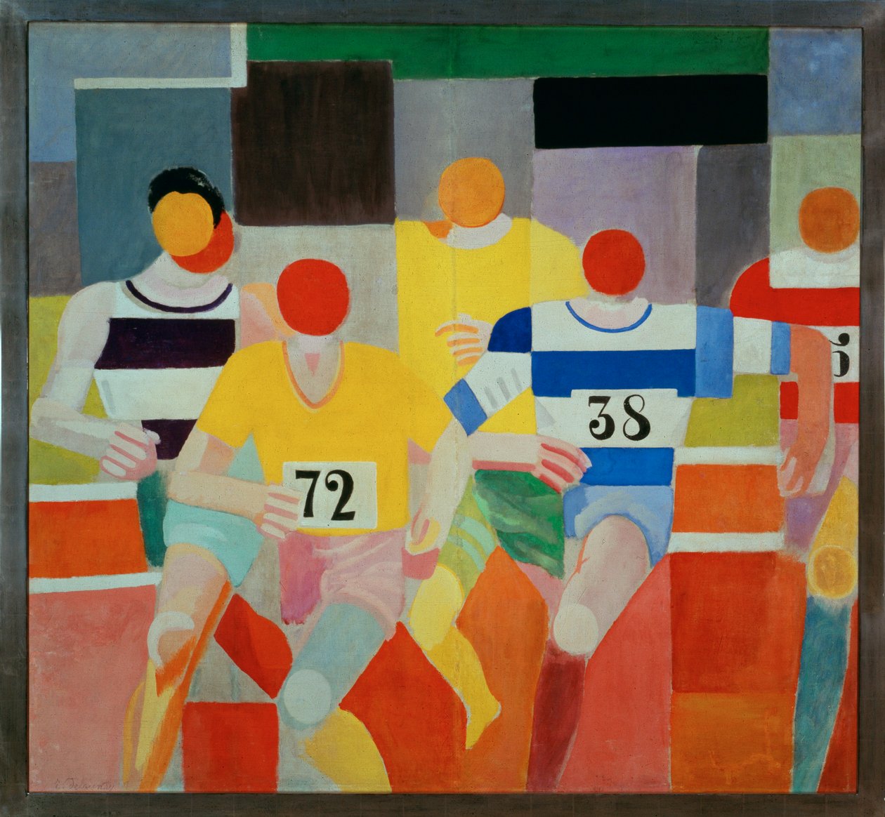 Les coureurs - Robert Delaunay