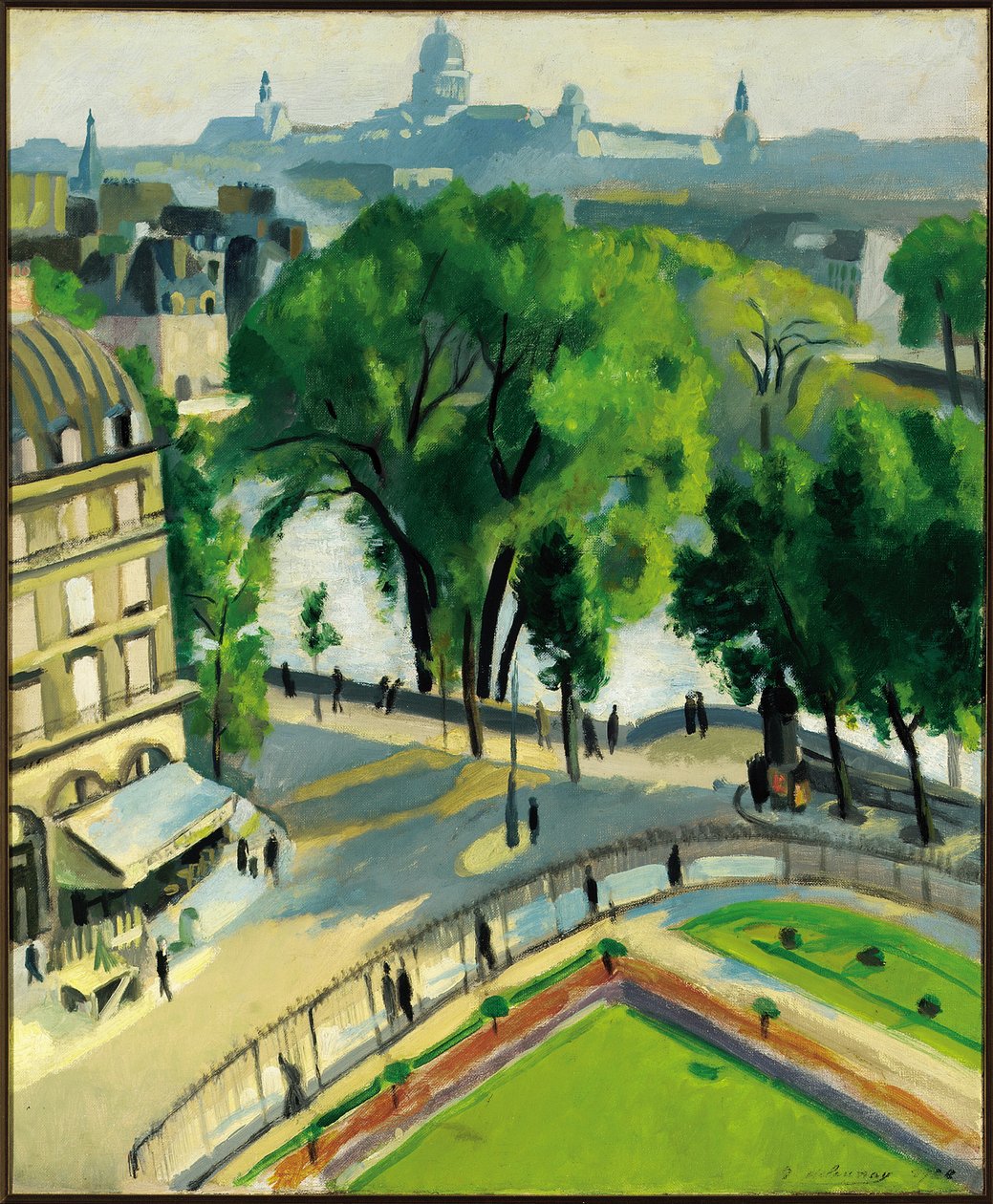 Vue du Quai du Louvre - Robert Delaunay
