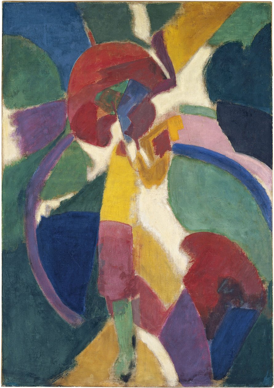 Femme avec une ombrelle - Robert Delaunay