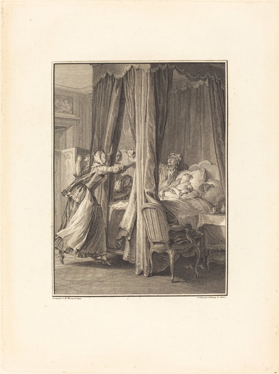 Mort de Julie - Robert Delaunay after Jean Michel Moreau
