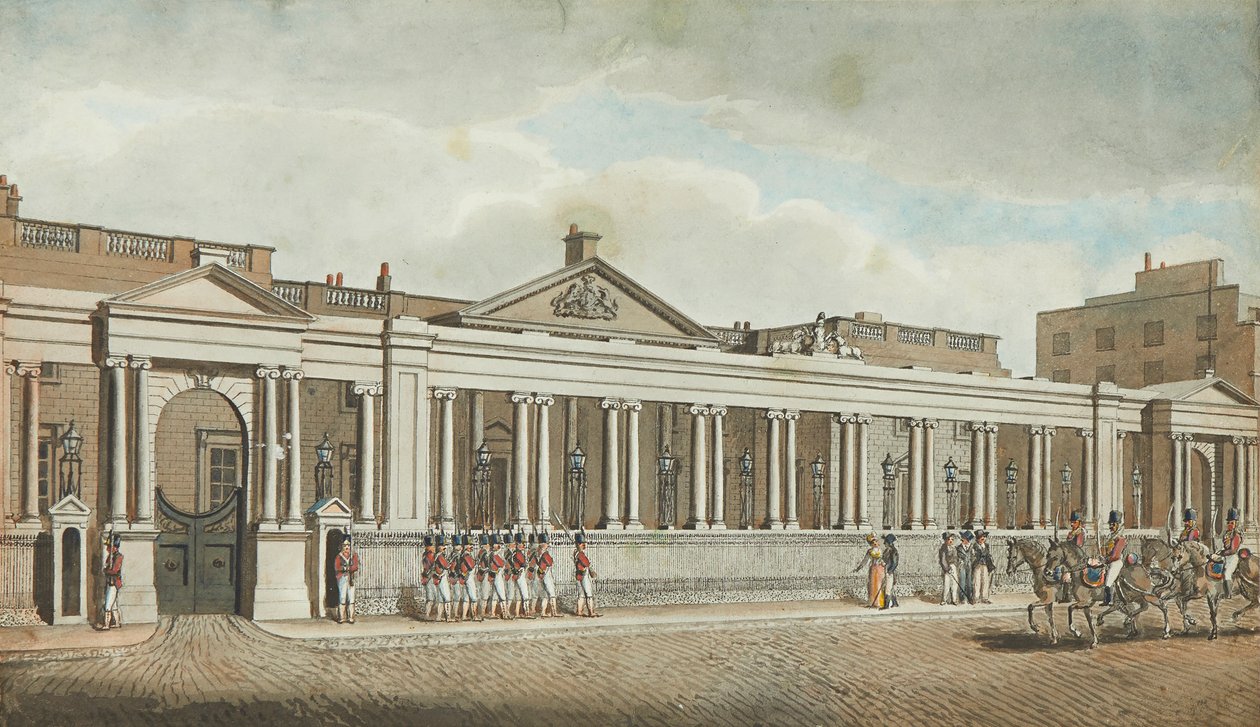 Carlton House, Pall Mall - Robert Dighton