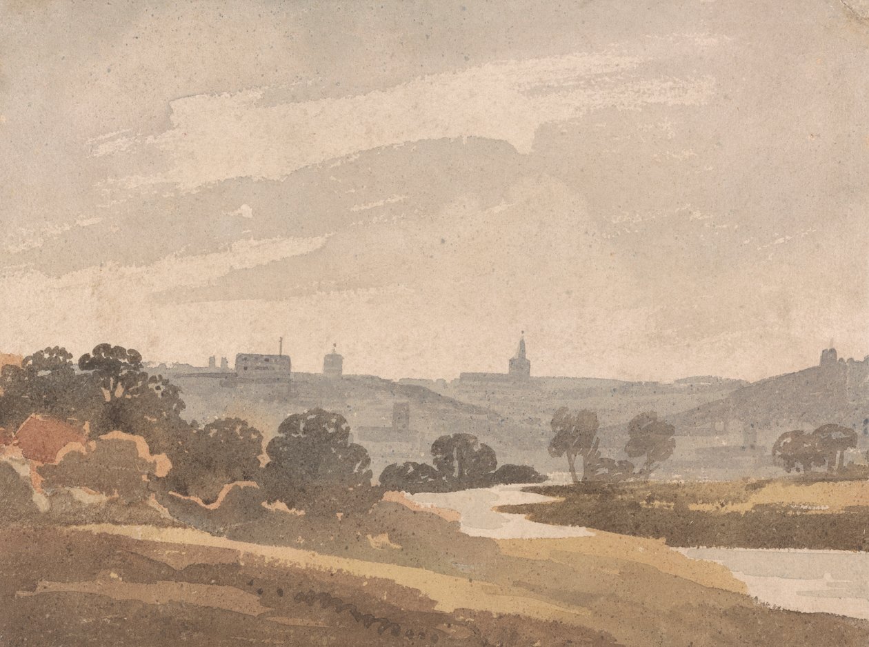 Norwich depuis les gravières - Robert Dixon