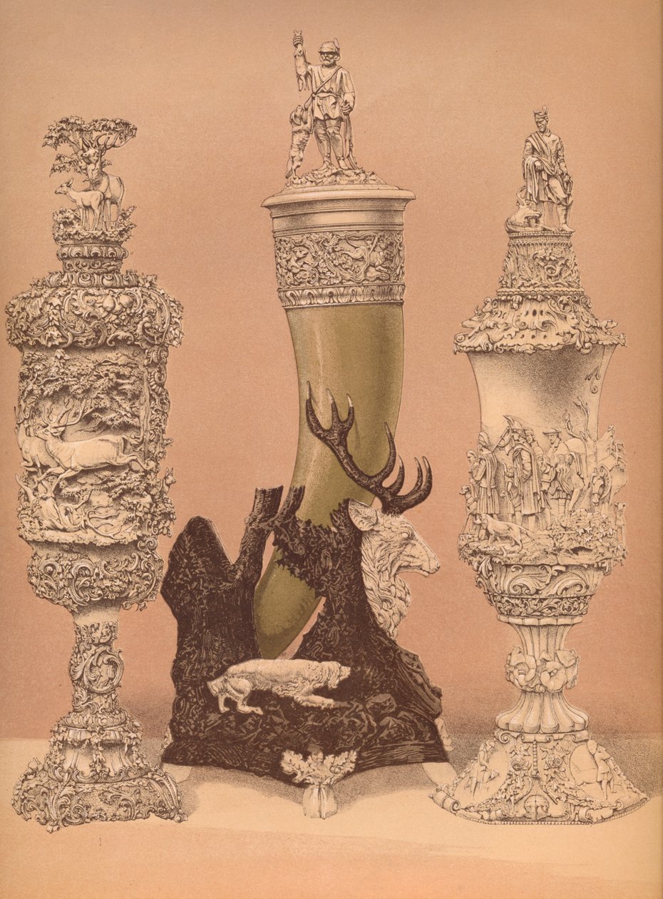 Sculptures en ivoire, 1893 - Robert Dudley