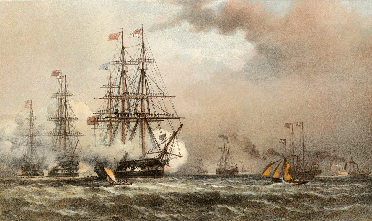 The Nore, 6 mars 1863 (chromolitho) - Robert Dudley