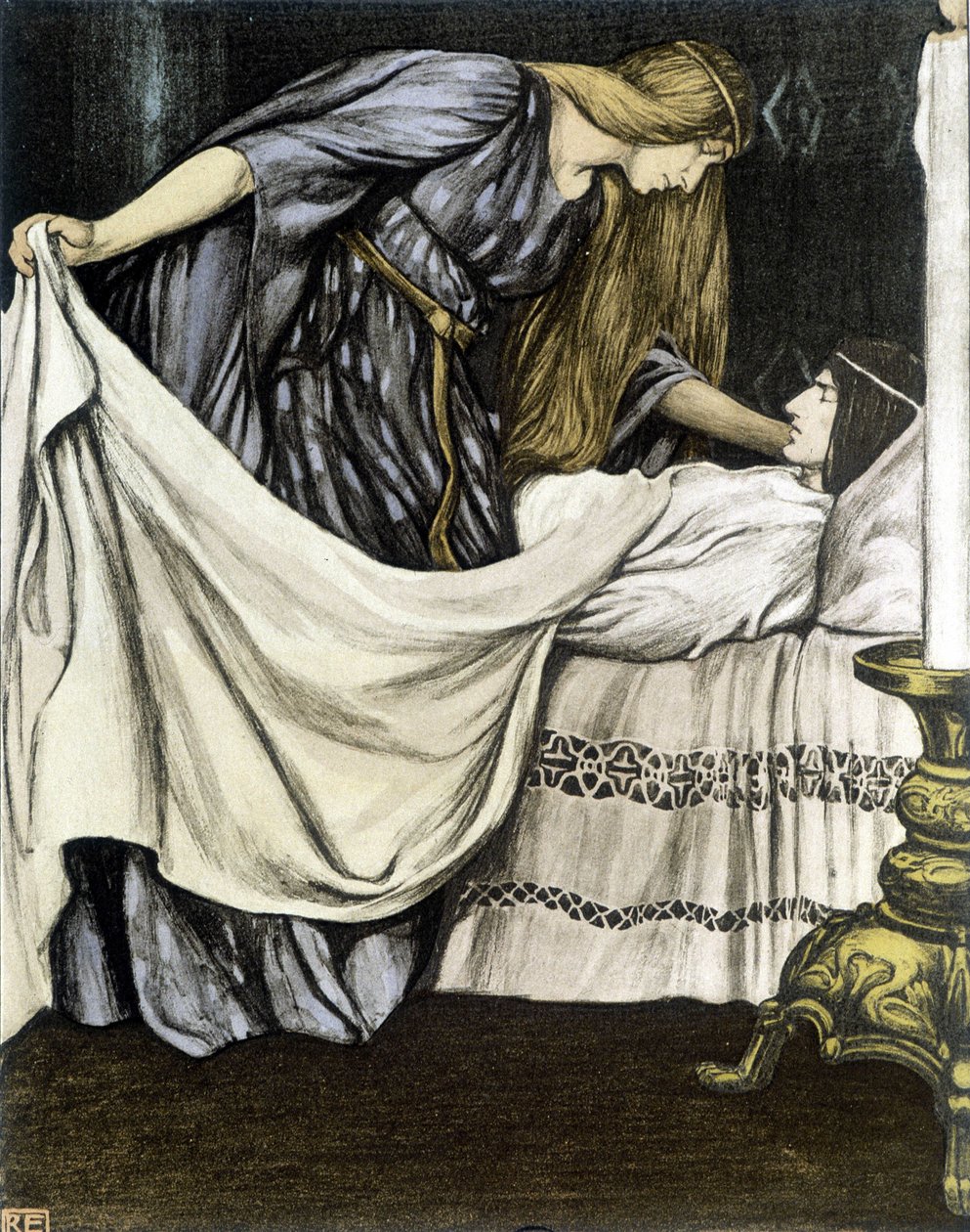 La Mort de Tristan - dans « Le Roman de Tristan et Iseult », par Robert Engels - Robert Engels