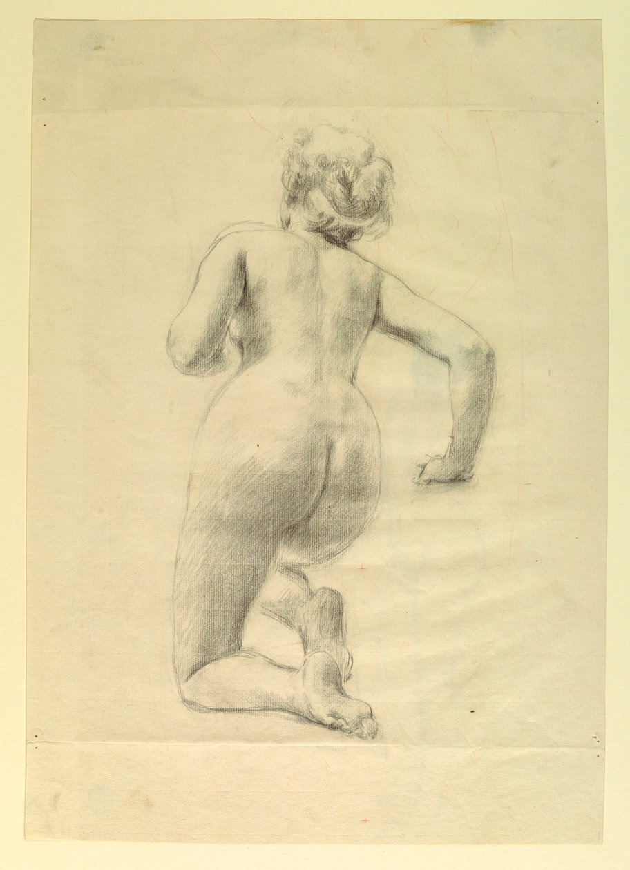 Dessin, étude figurative - Robert Frederick Blum