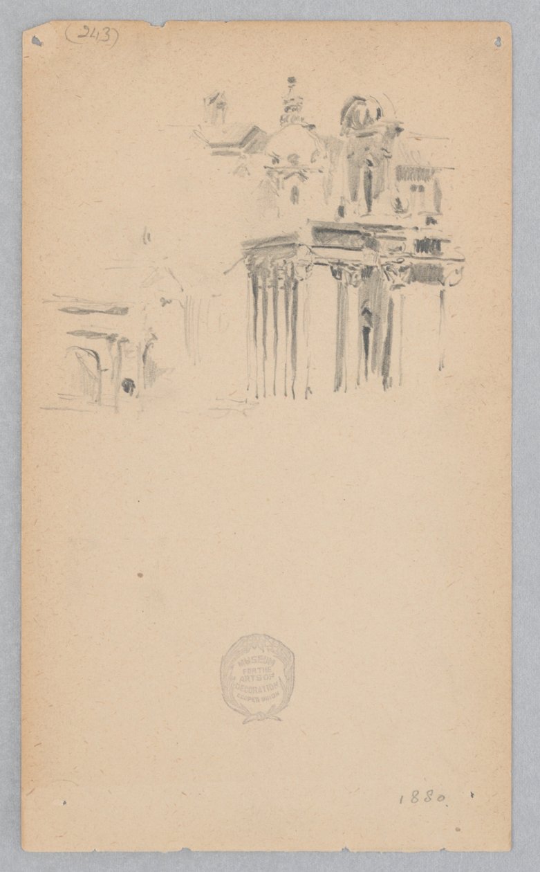 San Lorenzo in Miranda, Rome, Italie - Robert Frederick Blum