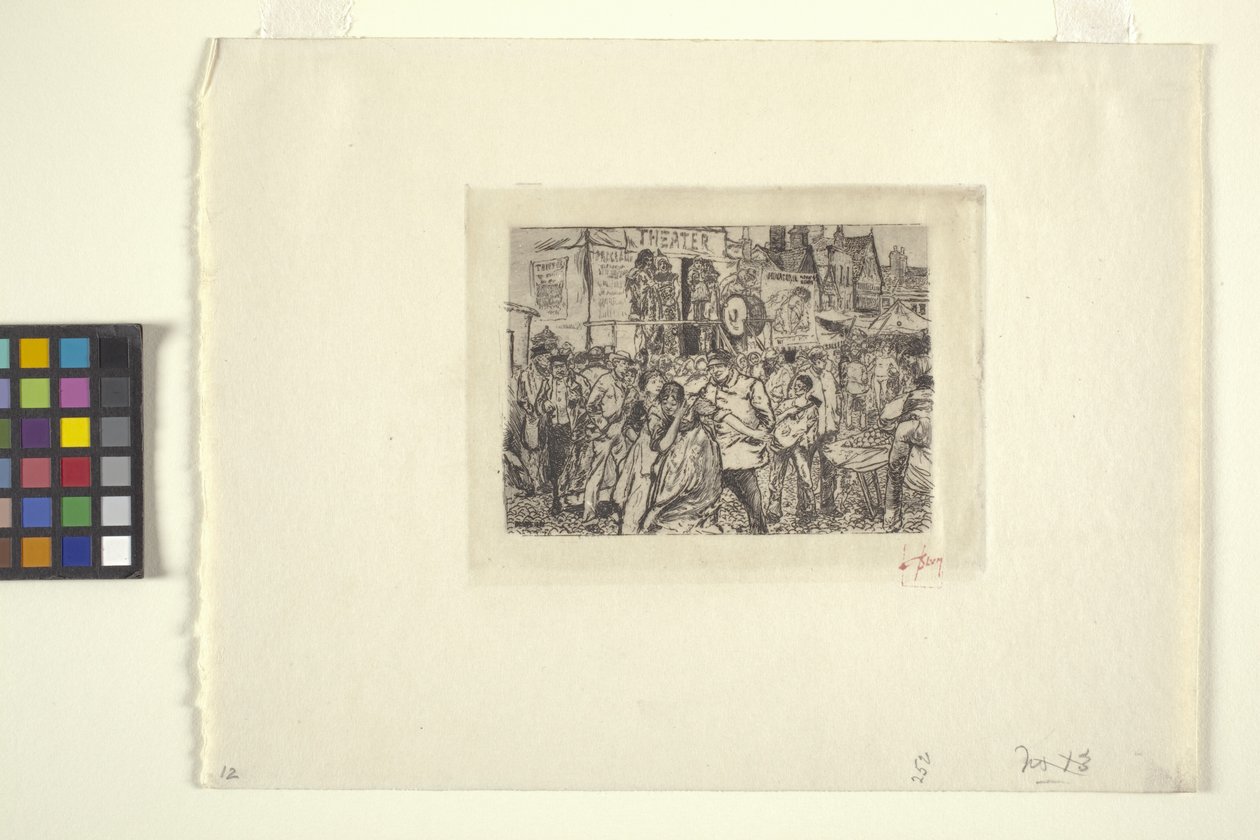 Scène au cirque - Robert Frederick Blum
