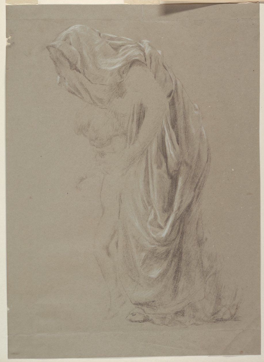 Étude pour une femme debout avec enfant, "Festival des vendanges," Mendelssohn Glee Club, New York, NY - Robert Frederick Blum