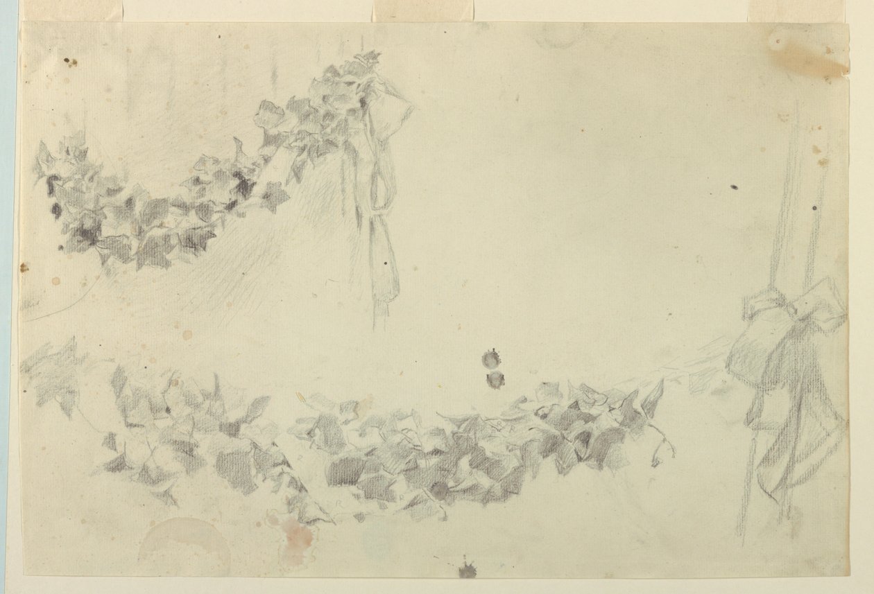 Étude pour des festons, "Festival des vendanges," Mendelssohn Glee Club, New York, NY - Robert Frederick Blum