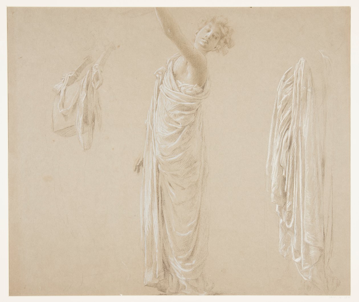 Étude pour le chef de la procession, "Vintage Festival," Mendelssohn Glee Club, New York, NY - Robert Frederick Blum