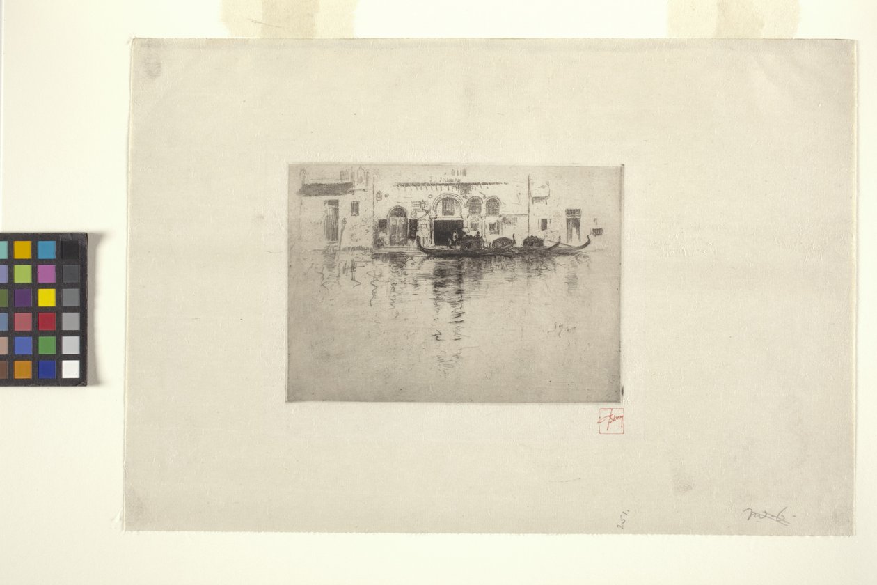 Canal vénitien - Robert Frederick Blum