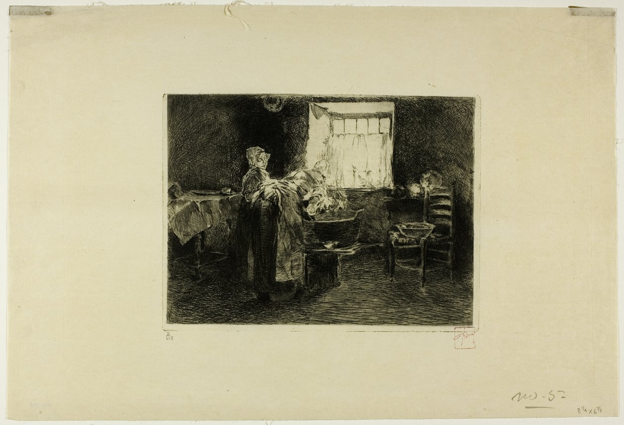 Journée de lavage - Robert Frederick Blum