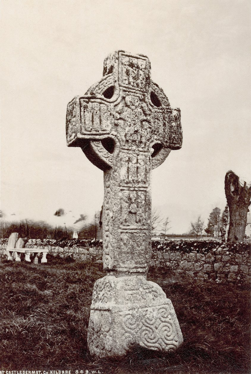 La grande croix nord à Castledermot, Co. Kildare, Irlande - Robert French