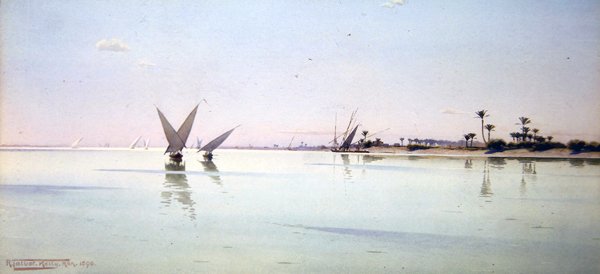 Lumière du jour sur le Nil - Robert George Talbot Kelly