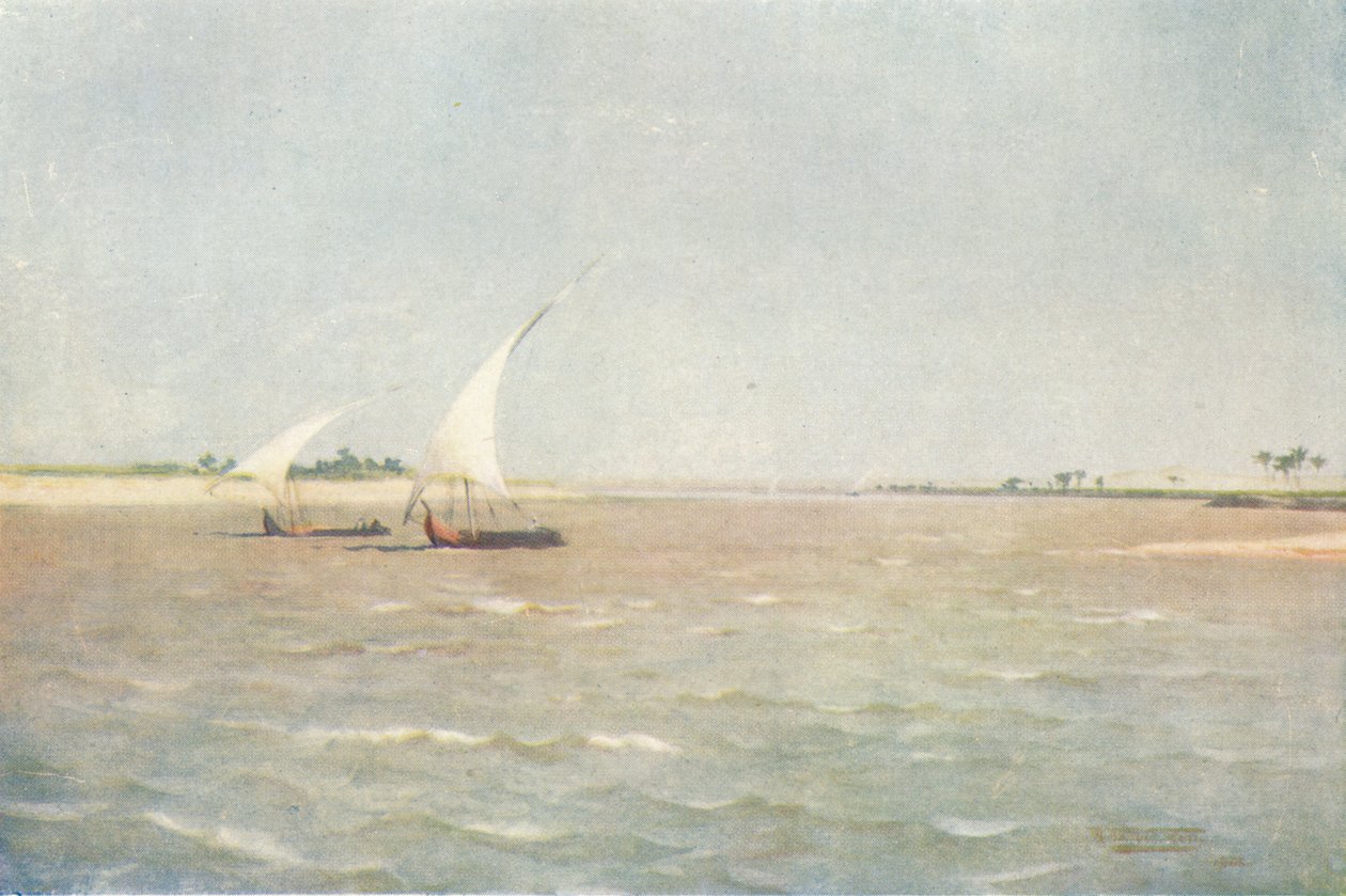 Vent du nord sur le Haut-Nil, vers 1880, 1904 - Robert George Talbot Kelly