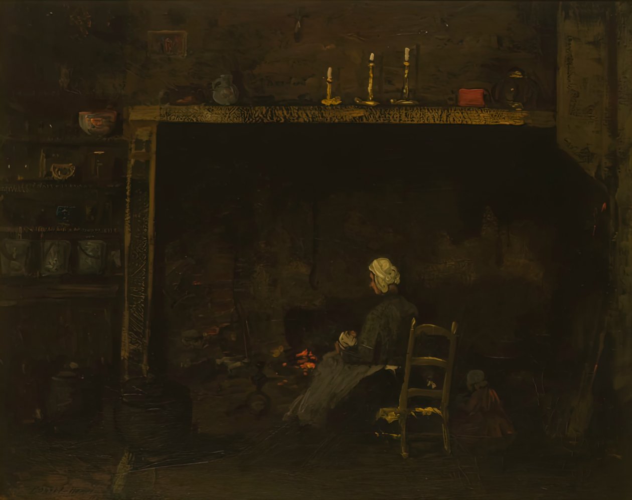Intérieur de Normandie, 1899 - Robert Henri