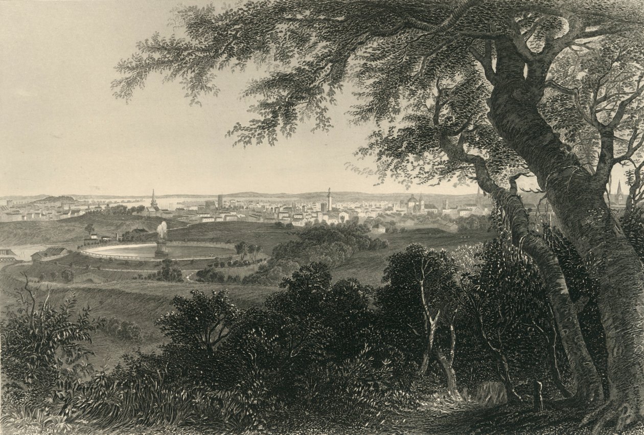 Ville de Baltimore, depuis Druid Hill Park - Robert Hinshelwood