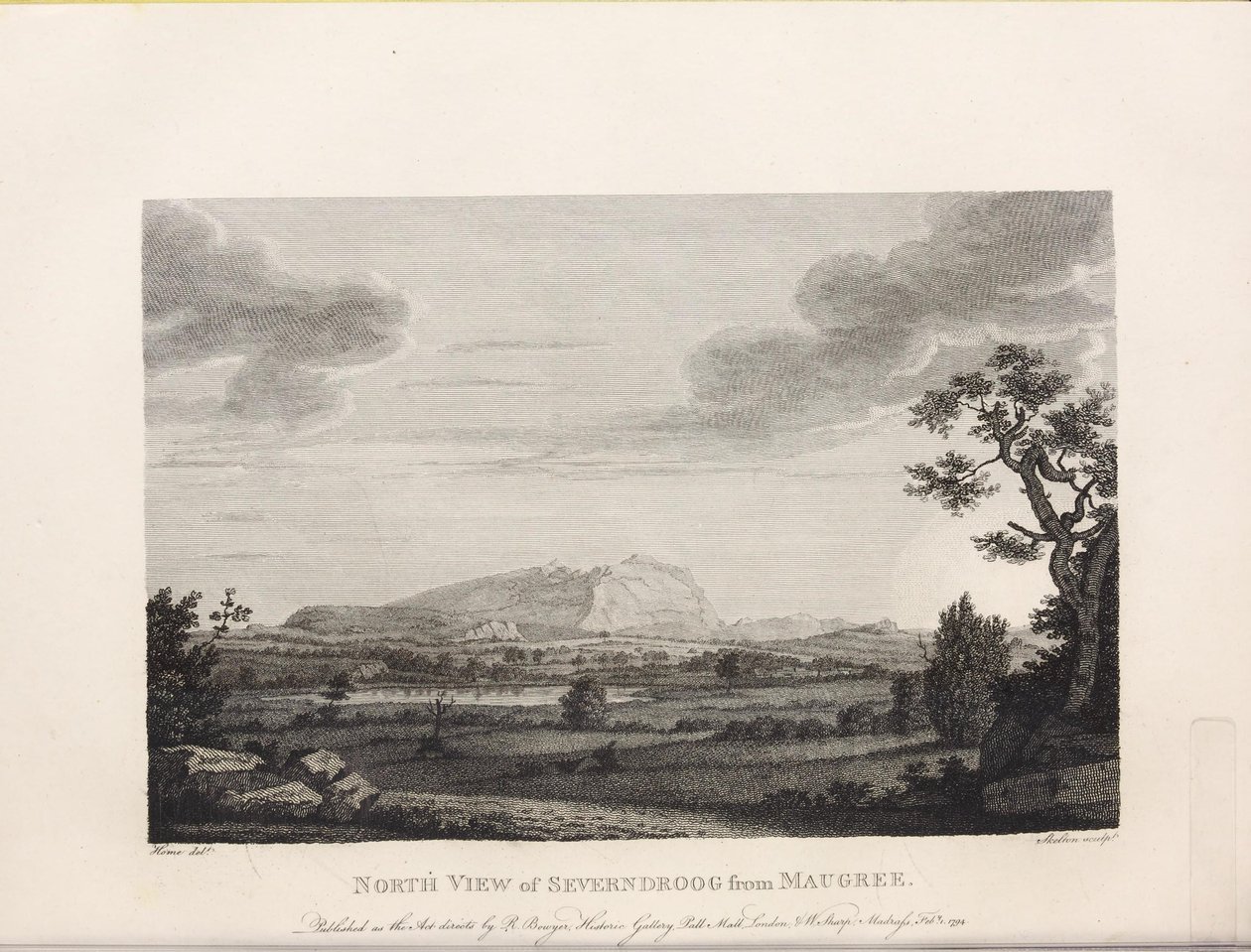Illustration du livre Select views in Mysore, the country of Tippoo Sultan par Home, Robert et publié par Published by Mr. Bowyer (gb, 1794) - Robert Home