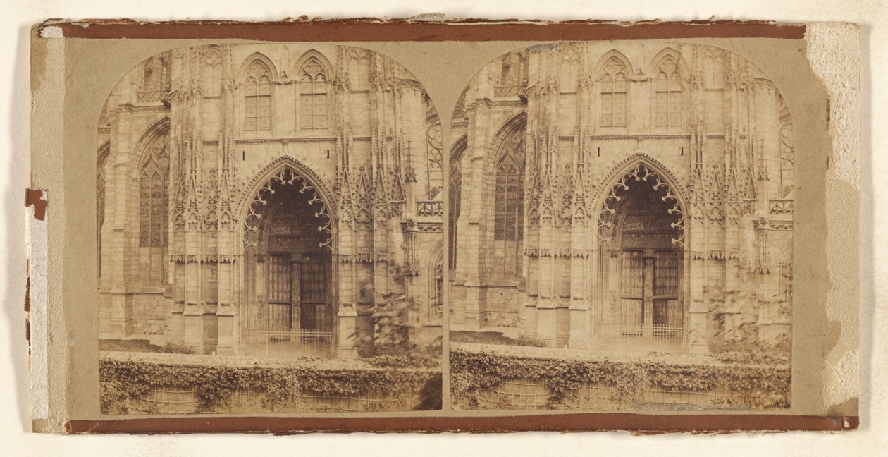 Église Saint-Ouen, Rouen. (Porche sud.) - Robert Howlett