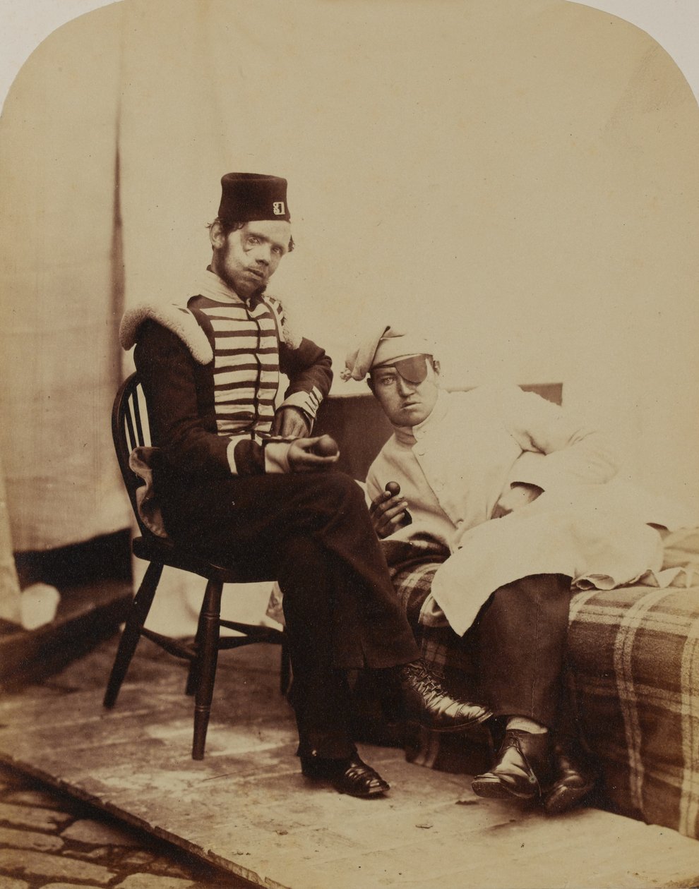 Lockart, 31e Régiment de Foot (Huntingdonshire), 1856 - Robert Howlett