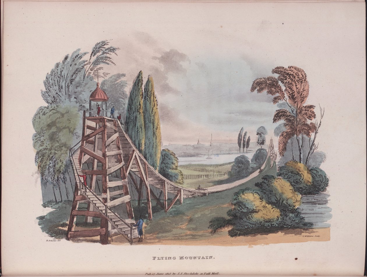 Montagnes russes volantes en Petite Russie, 1815 - Robert Johnston