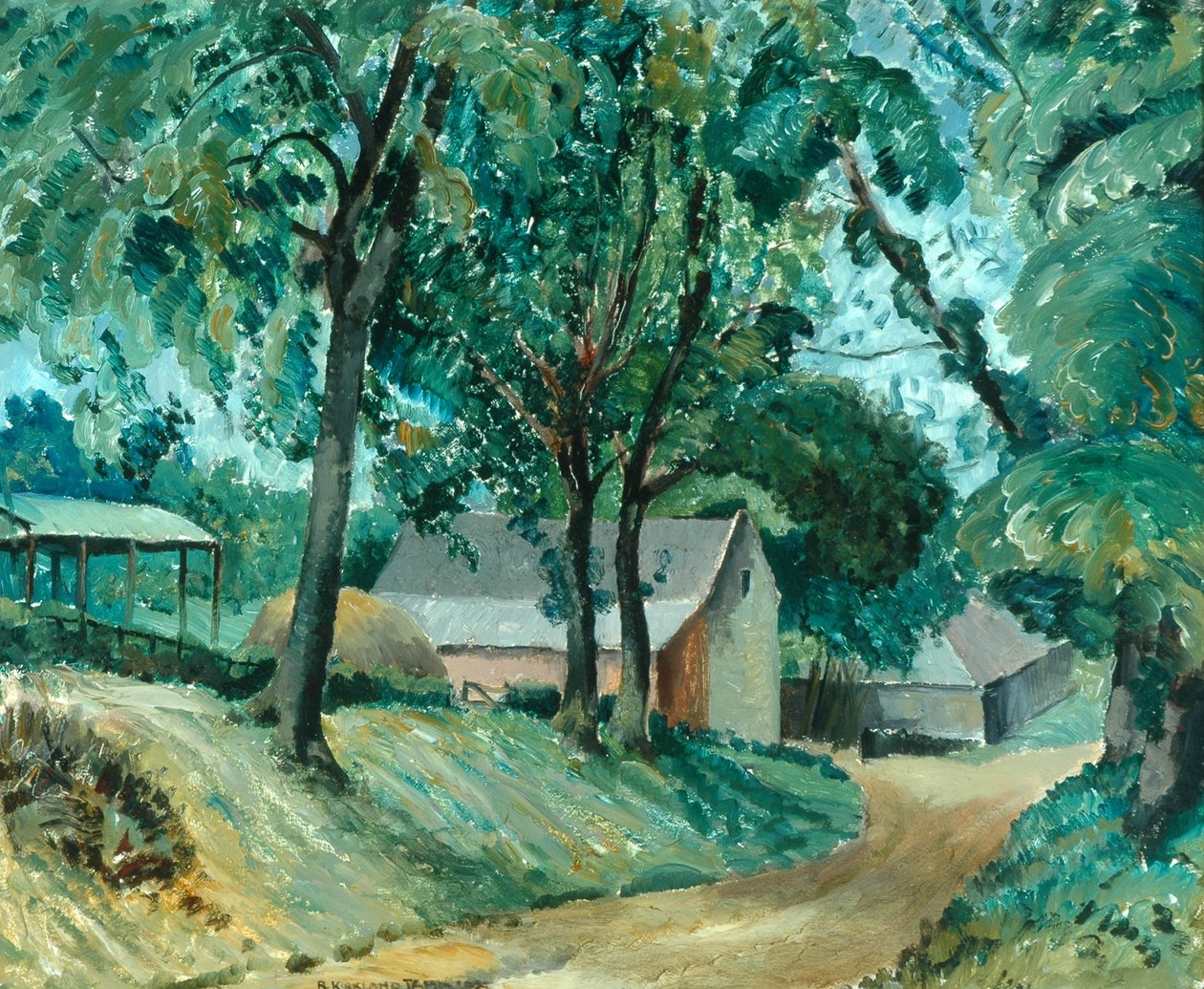 Une ferme des Cotswolds, vers 1934-35 - Robert Kirkland Jamieson