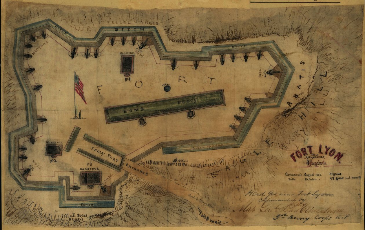 Fort Lyon, près d