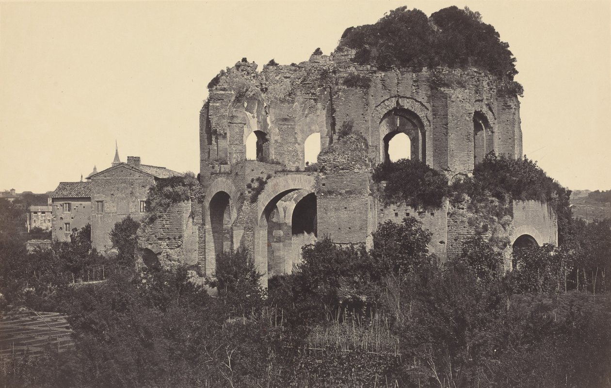 Le Templum Minerva Medica et ses environs, 1861 (photo) - Robert MacPherson