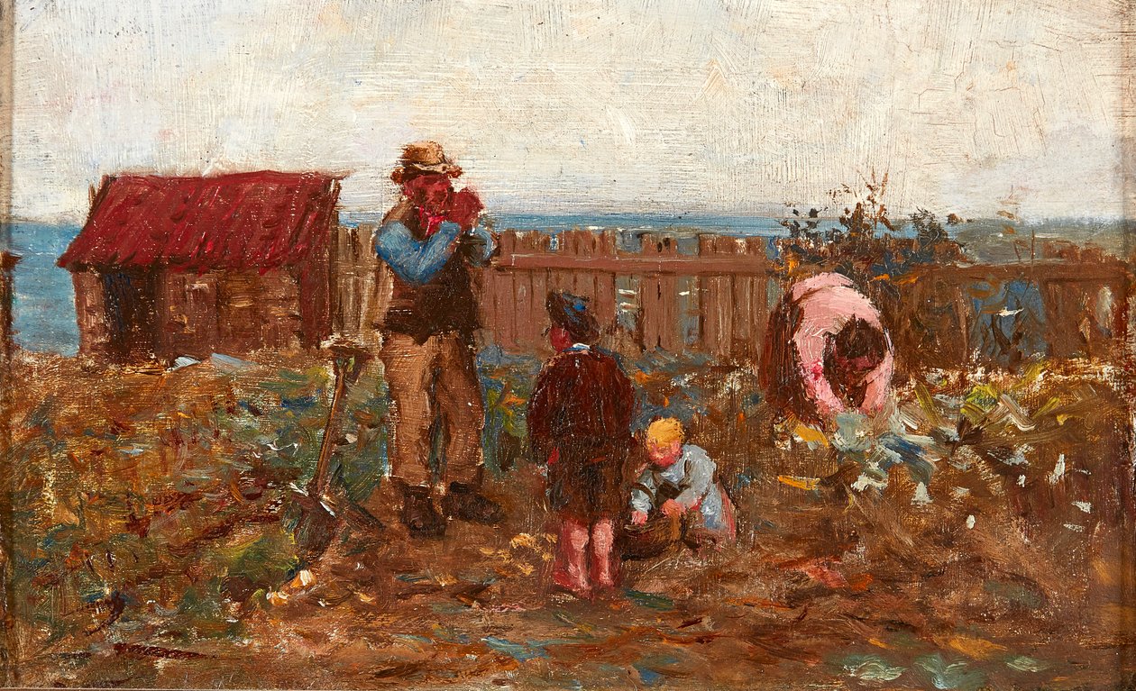 Travail dans le potager - Robert McGregor